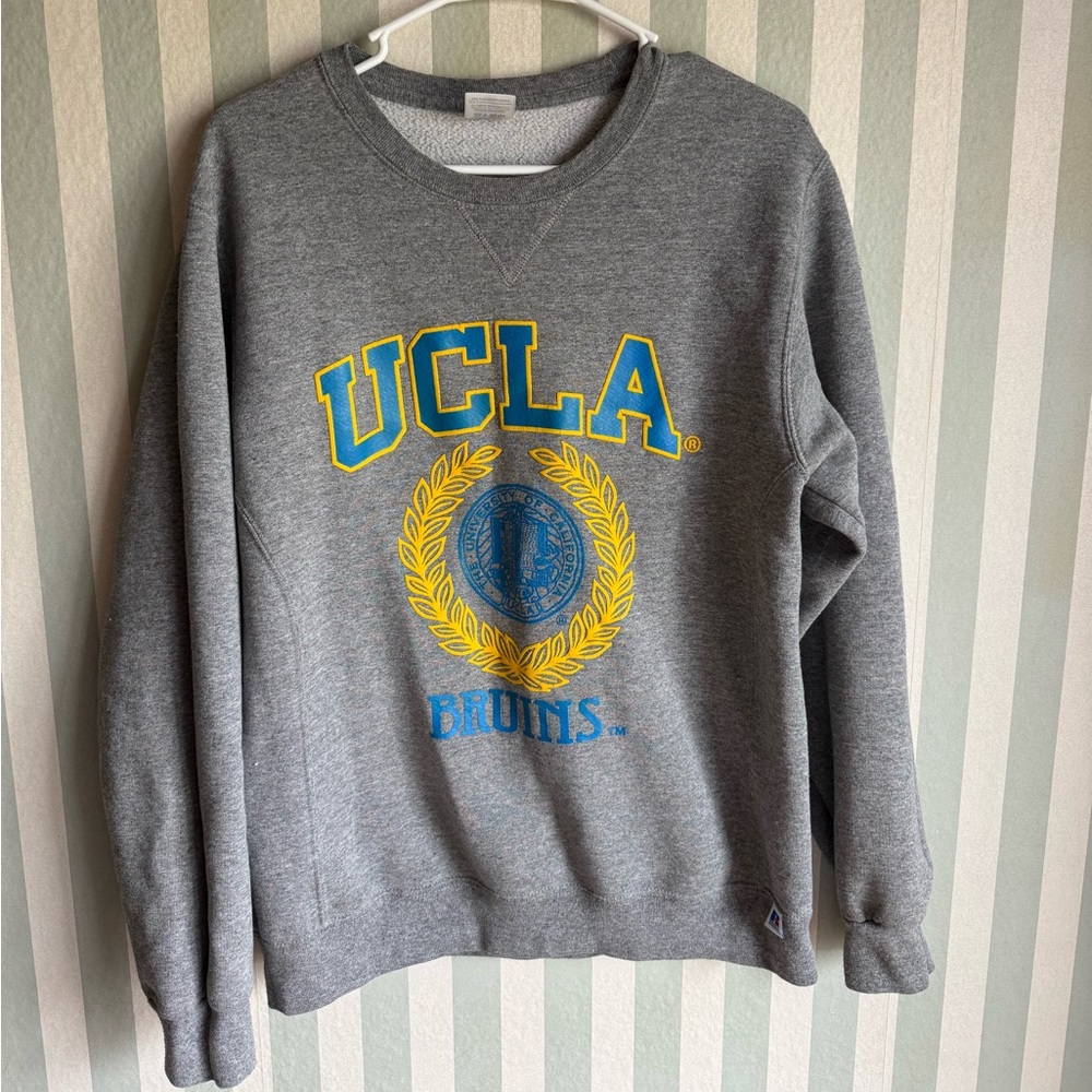 Russell Athletic Gray UCLA Sweater